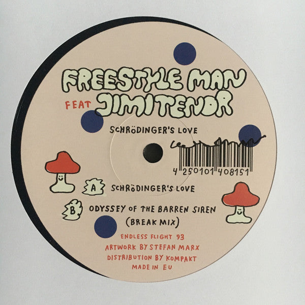 Freestyle Man Featuring Jimi Tenor - Schrödinger’s Love (12")